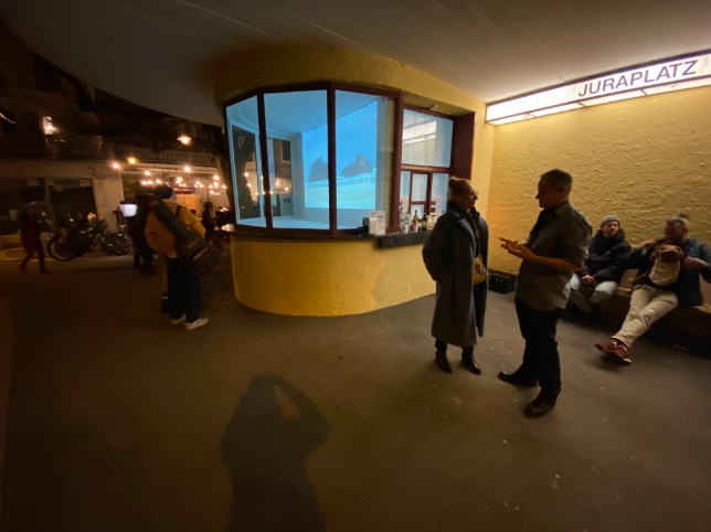 Art Space Juraplatz, Biel/Bienne. Opening: Bettina Grossenbacher & Enrique Muñoz García