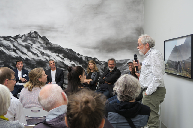 Conference Nature: Schlusspodium mit Wortmeldung von Philippe Mastronardi, Stiftungsrat der Stiftung Lucerna. HfK Uri, 2019